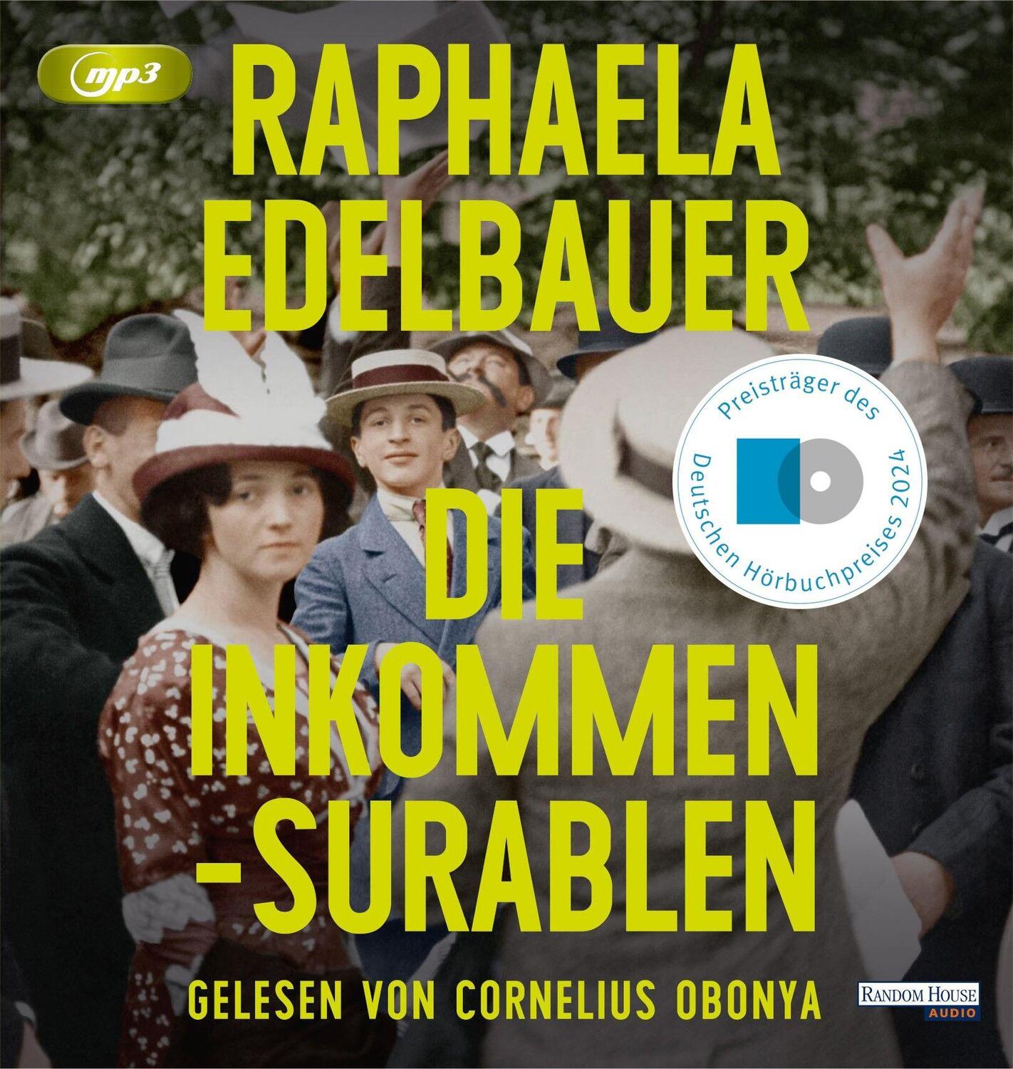 Bild: 9783837164459 | Die Inkommensurablen | Raphaela Edelbauer | MP3 | 2 Audio-CDs | 2023