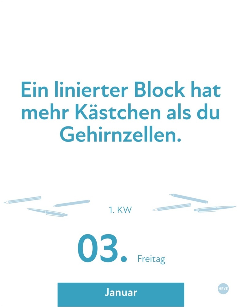 Bild: 9783756406302 | Die besten Sprüche für lange Bürotage Tagesabreißkalender 2025 | 2025