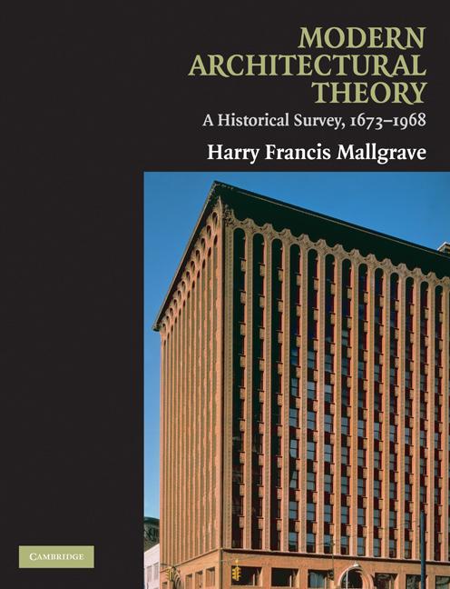 Cover: 9780521130486 | Modern Architectural Theory | Harry Francis Mallgrave | Taschenbuch