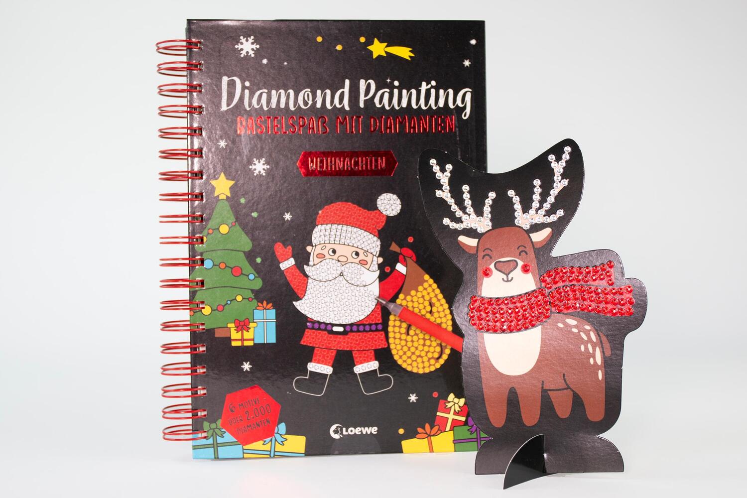 Bild: 9783743218086 | Diamond Painting - Bastelspaß mit Diamanten - Weihnachten | Kreativ