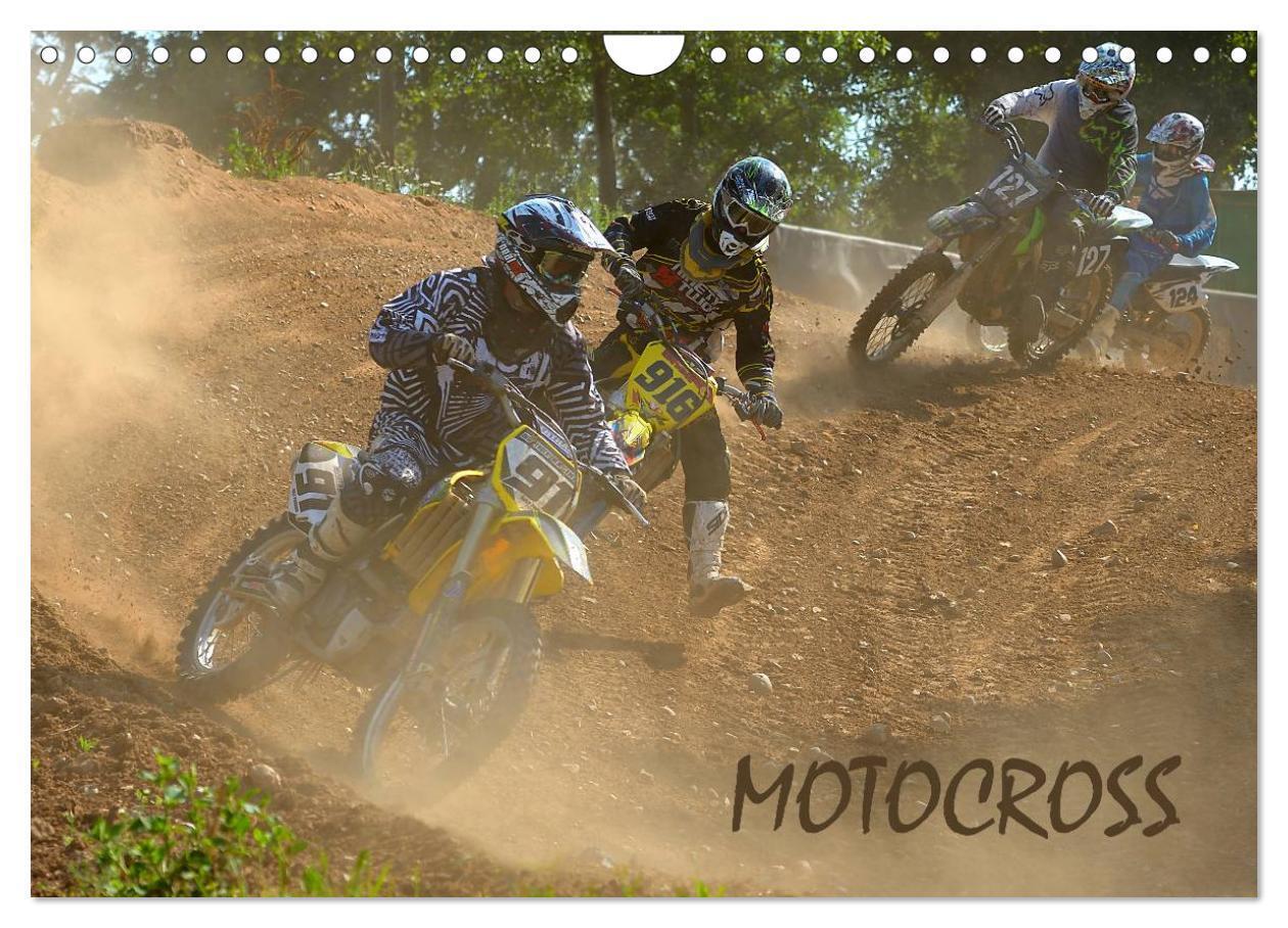 Cover: 9783435791514 | Motocross (Wandkalender 2025 DIN A4 quer), CALVENDO Monatskalender