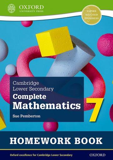 Cover: 9781382018722 | Cambridge Lower Secondary Complete Mathematics 7: Homework Book -...