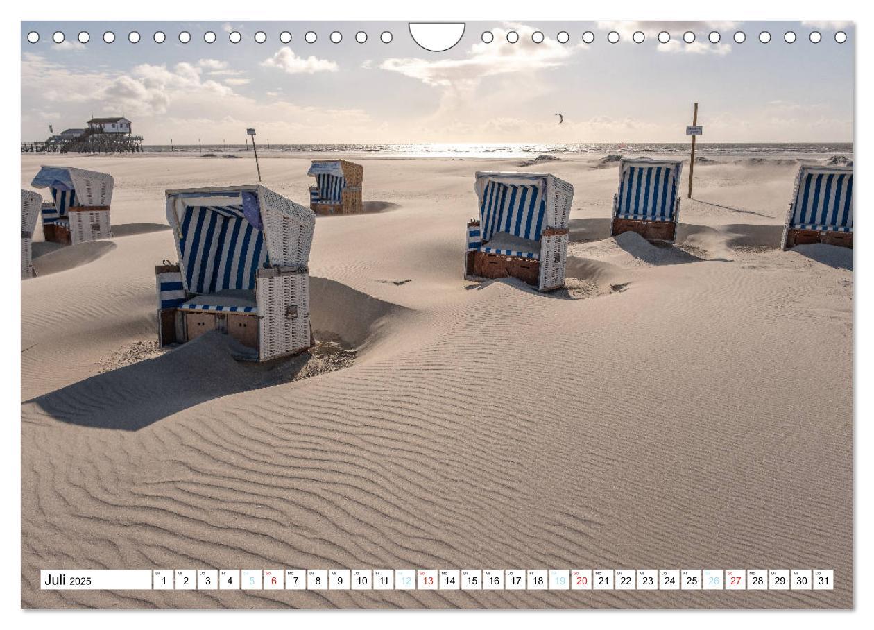 Bild: 9783435149421 | Faszination Sankt Peter-Ording (Wandkalender 2025 DIN A4 quer),...