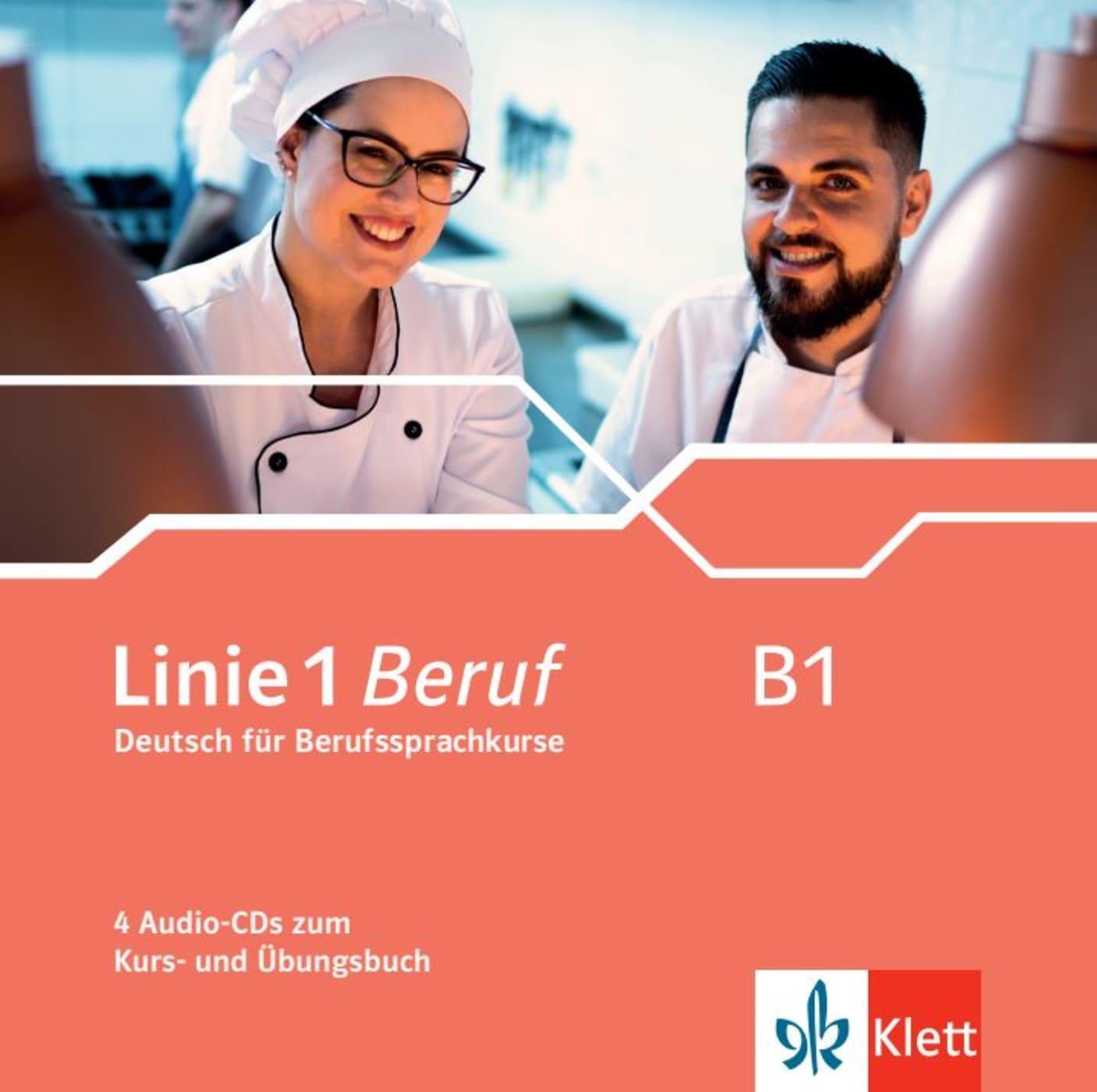 Cover: 9783126072359 | Linie 1 Beruf B1. 4 Audio-CDs zum Kurs- und Übungsbuch | Audio-CD