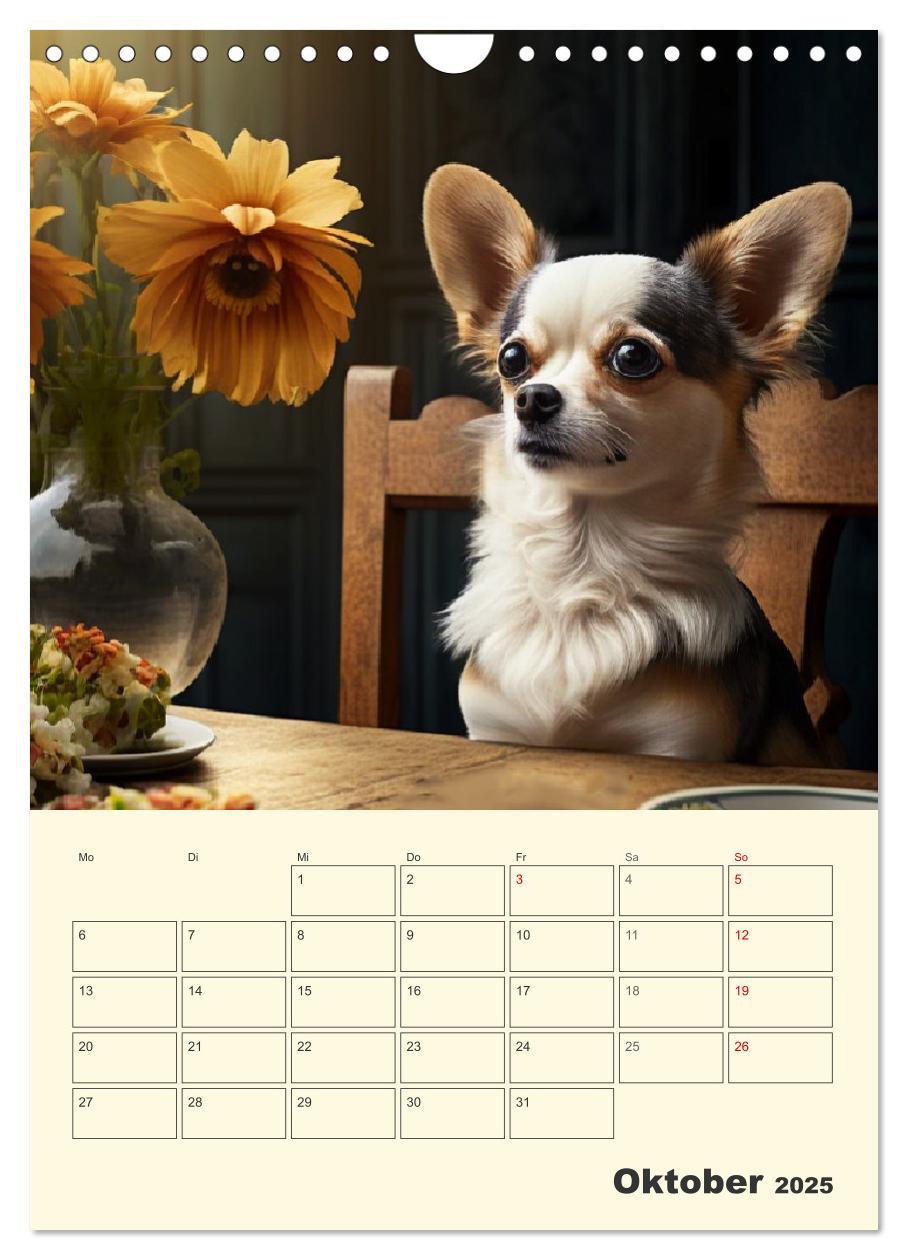 Bild: 9783435871766 | Witzige Chihuahuas. Glückliche Temperamentbündel (Wandkalender 2025...