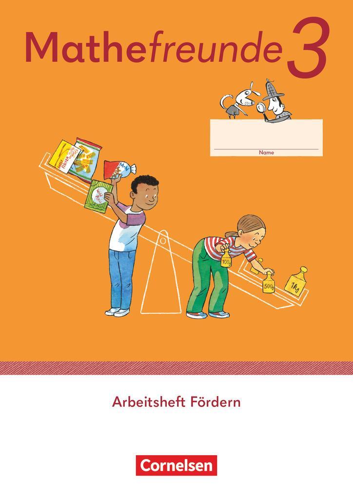 Cover: 9783464808078 | Mathefreunde 3. Schuljahr. Arbeitsheft Fördern | Taschenbuch | 80 S.