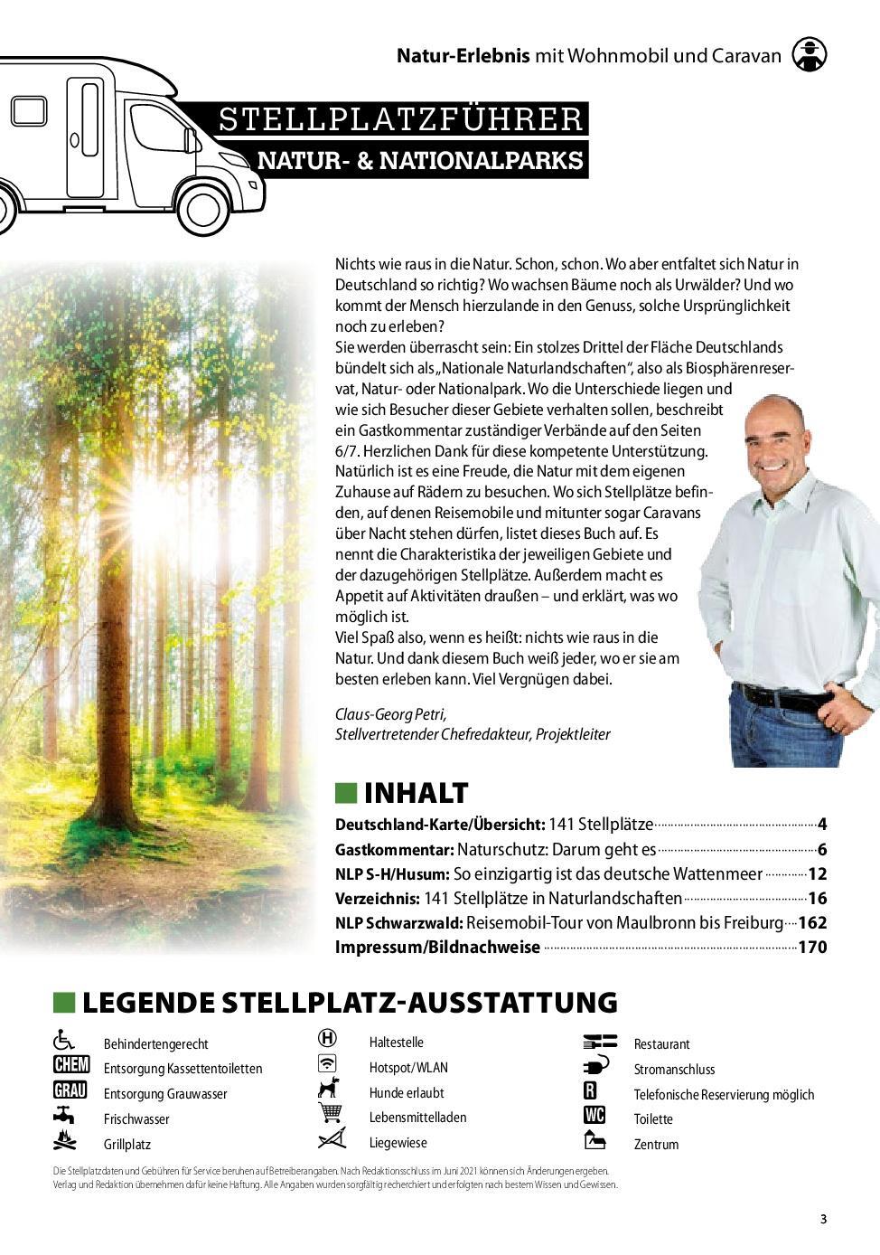 Bild: 9783948979041 | Stellplatzführer Naturparks | Reisemobil International | Taschenbuch