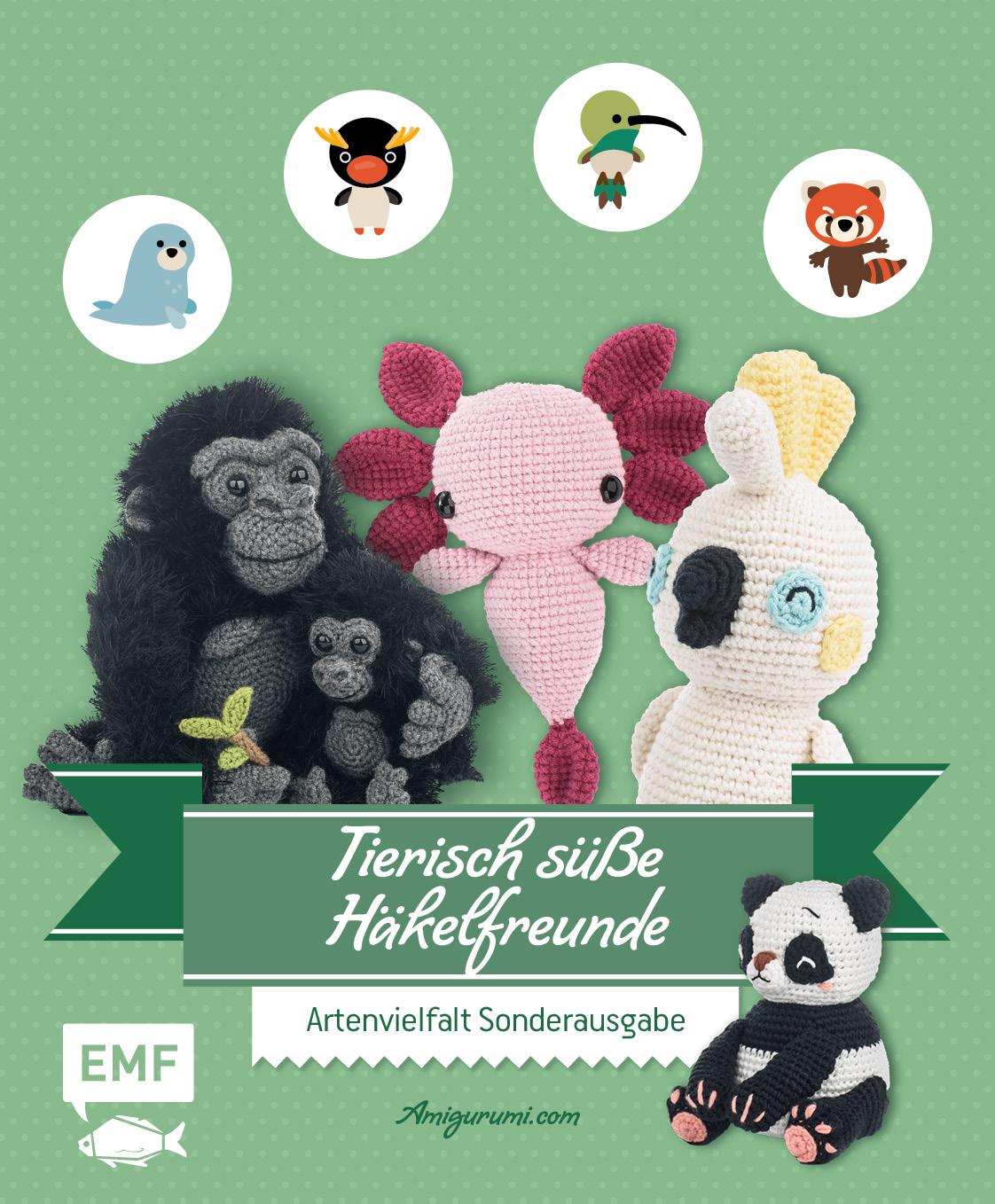 Cover: 9783745918380 | Tierisch süße Häkelfreunde - Artenvielfalt Sonderausgabe | Taschenbuch