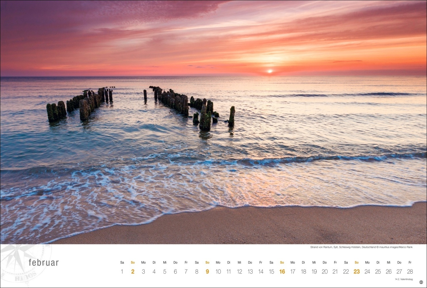 Bild: 9783756404827 | Nordsee Globetrotter Kalender 2025 - Von frischem Wind und weiten...