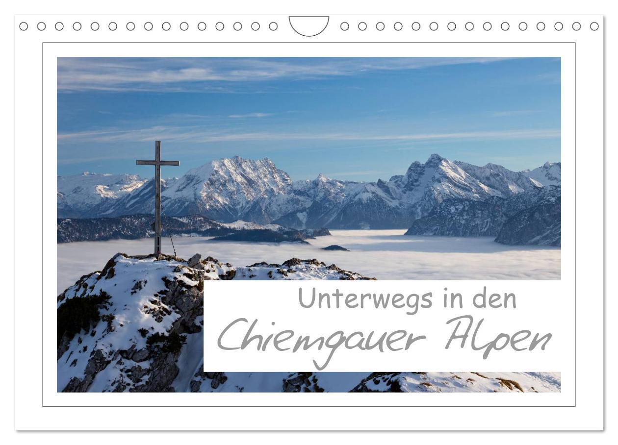 Cover: 9783435464012 | Unterwegs in den Chiemgauer Alpen (Wandkalender 2025 DIN A4 quer),...