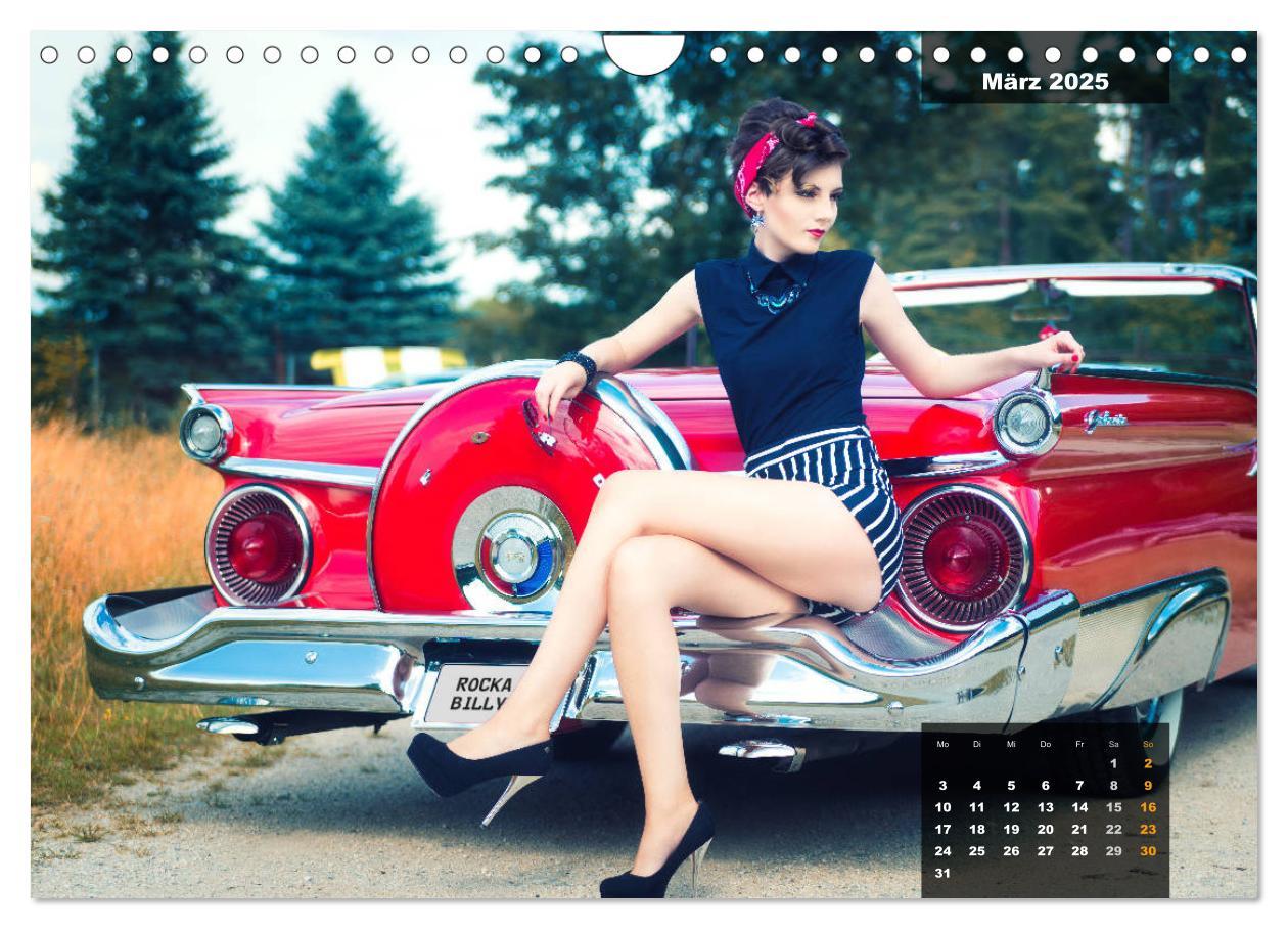 Bild: 9783435435722 | Rockabilly - Back to the 50s (Wandkalender 2025 DIN A4 quer),...