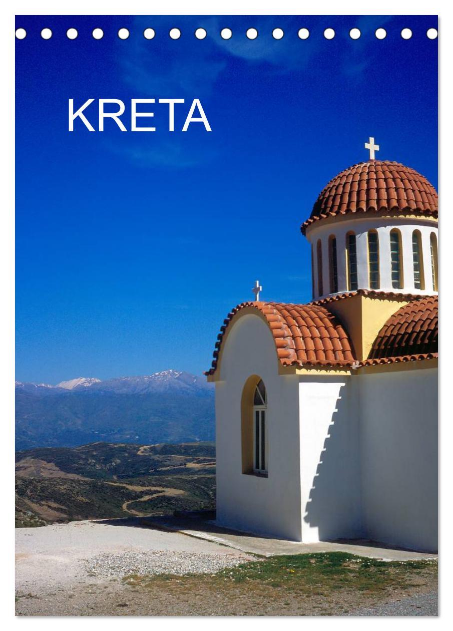 Cover: 9783457061985 | KRETA (Tischkalender 2025 DIN A5 hoch), CALVENDO Monatskalender | 2025