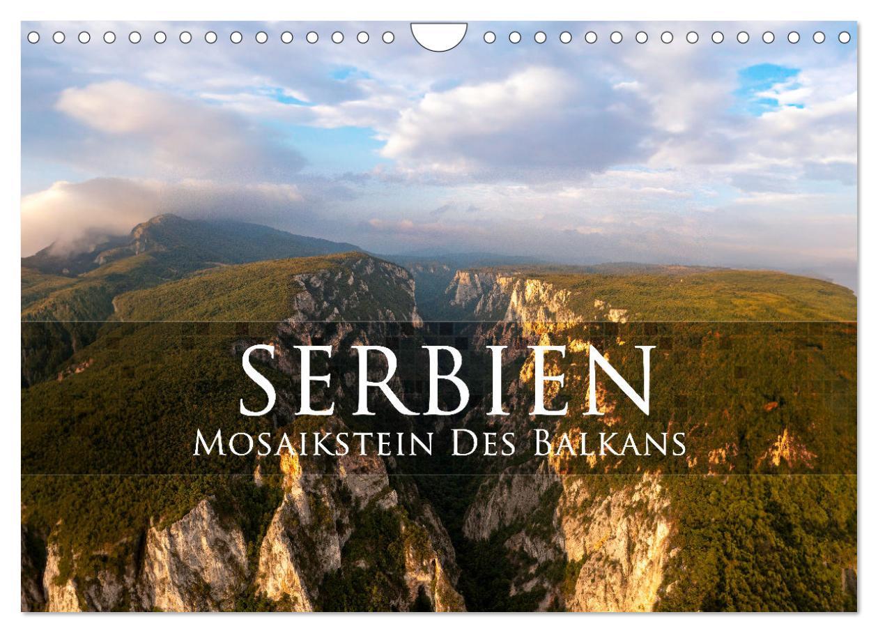 Cover: 9783435238385 | Serbien - Mosaikstein des Balkans (Wandkalender 2025 DIN A4 quer),...