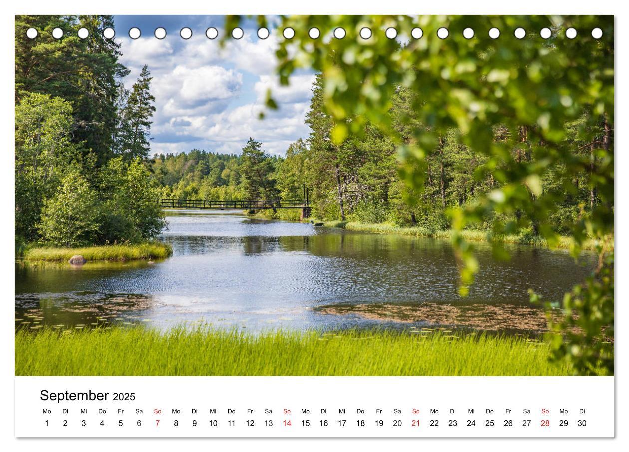 Bild: 9783435204120 | Schwedischer Sommer in Värmland (Tischkalender 2025 DIN A5 quer),...