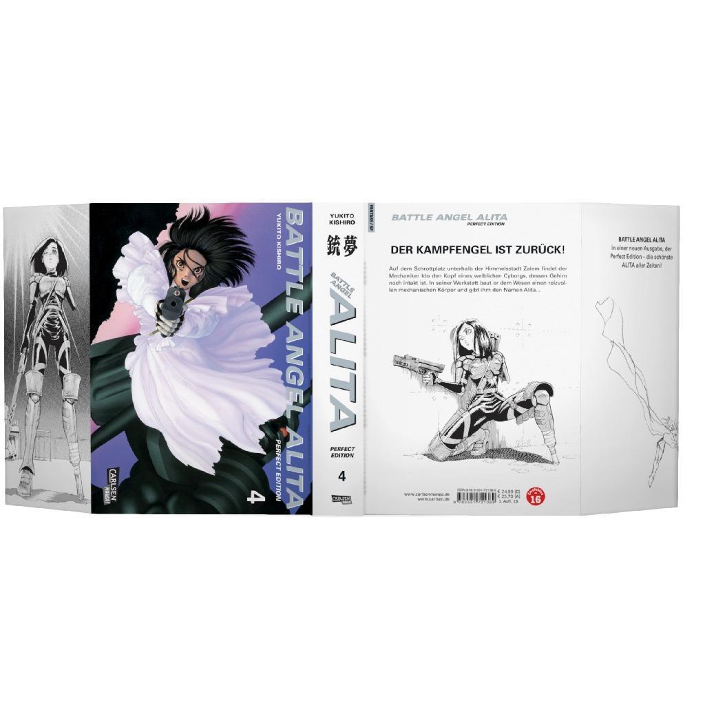 Bild: 9783551721389 | Battle Angel Alita - Perfect Edition 4 | Yukito Kishiro | Taschenbuch