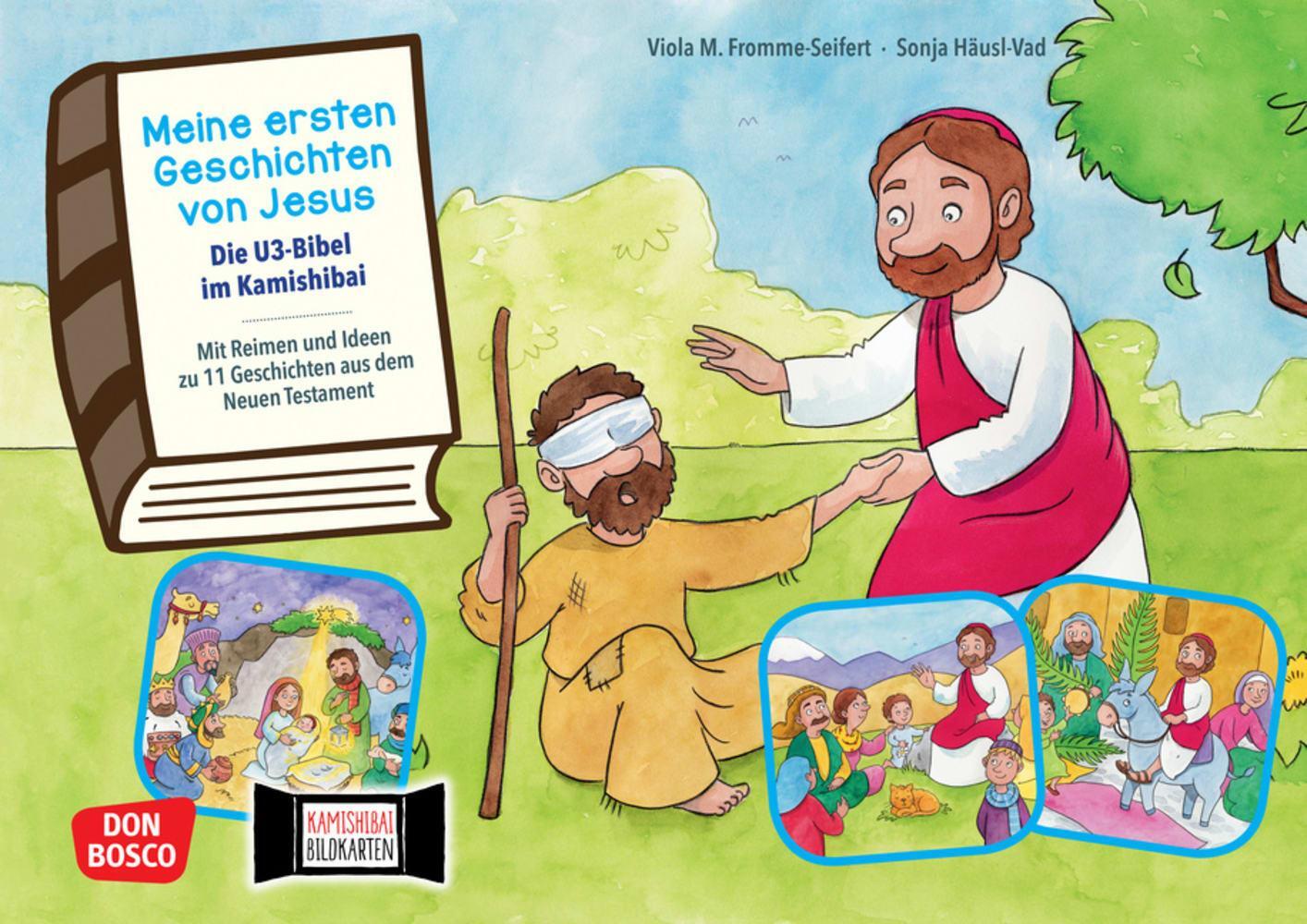 Cover: 4260179515545 | Meine ersten Geschichten von Jesus. Die U3-Bibel im Kamishibai....