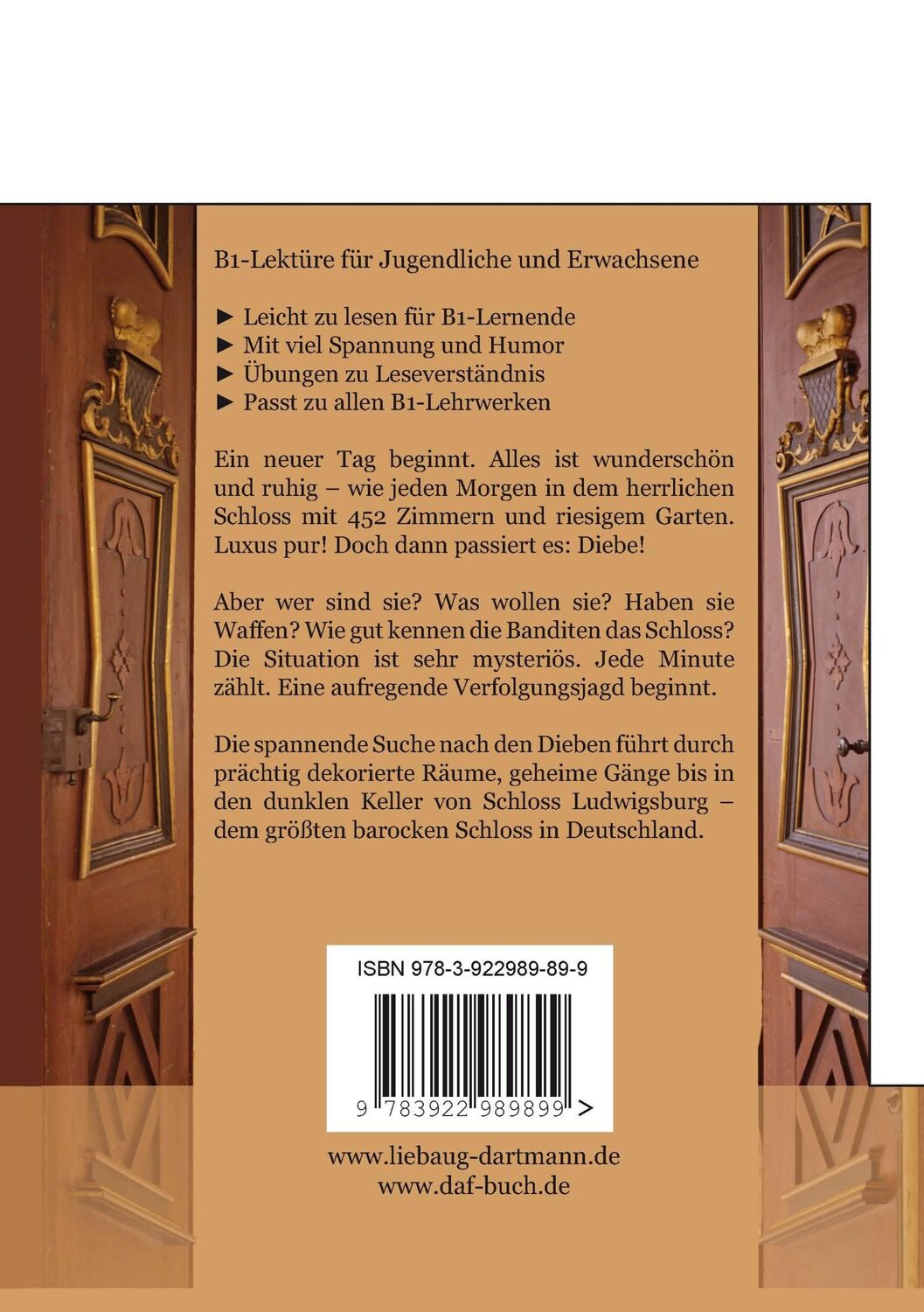 Rückseite: 9783922989899 | Das Geheimnis des Barons | Claudia Peter | Broschüre | 48 S. | Deutsch