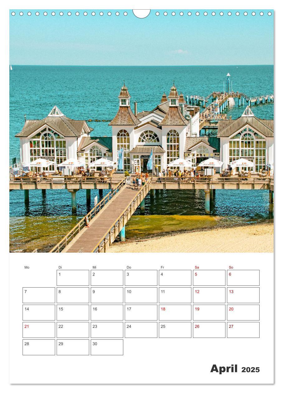 Bild: 9783435917563 | Rügen - Terminplaner (Wandkalender 2025 DIN A3 hoch), CALVENDO...