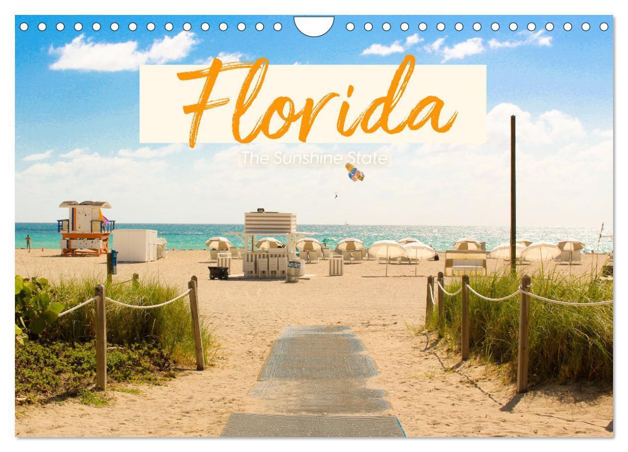 Cover: 9783435009411 | Florida - The Sunshine State (Wandkalender 2025 DIN A4 quer),...