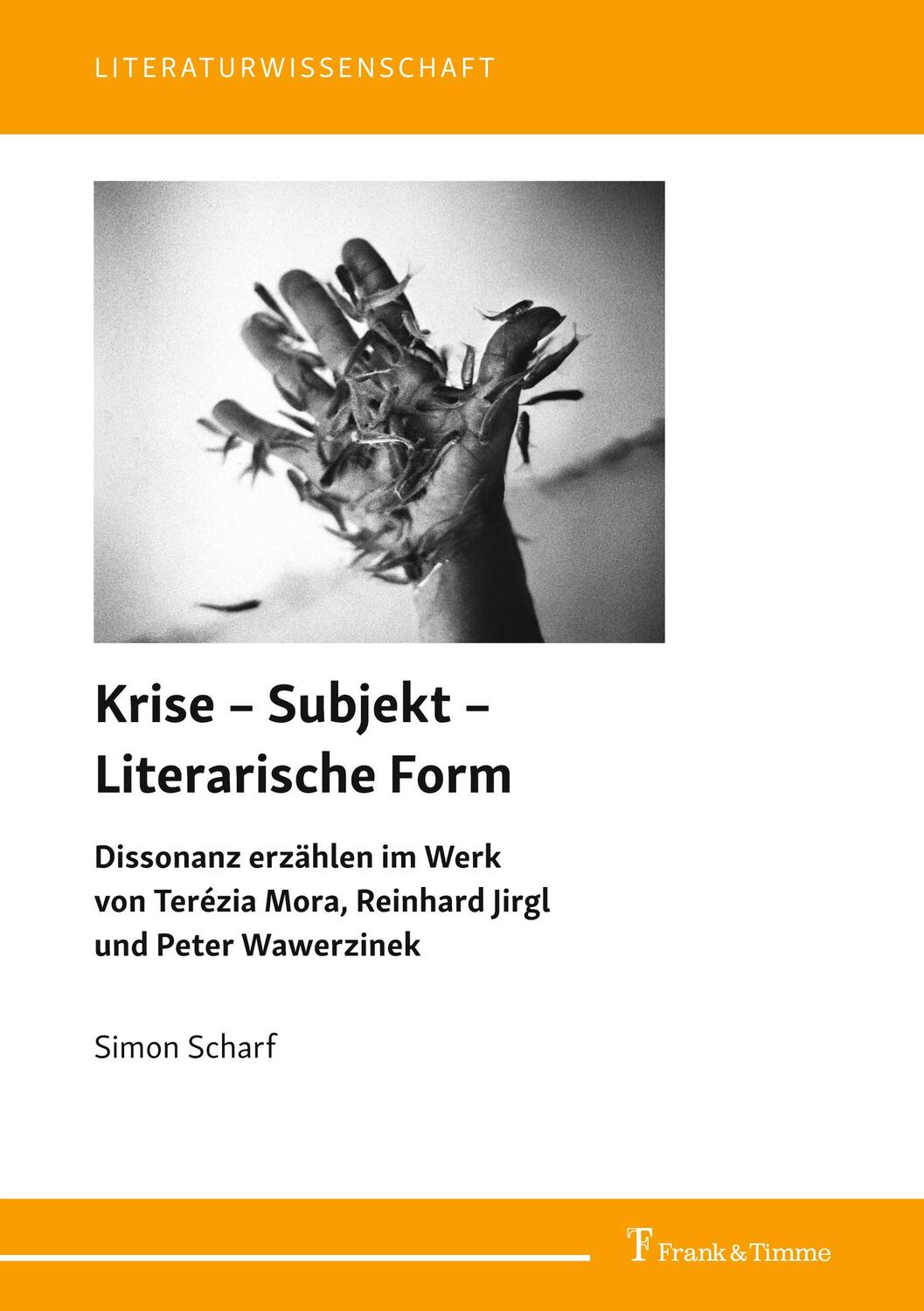 Cover: 9783732906963 | Krise ¿ Subjekt ¿ Literarische Form | Simon Scharf | Taschenbuch