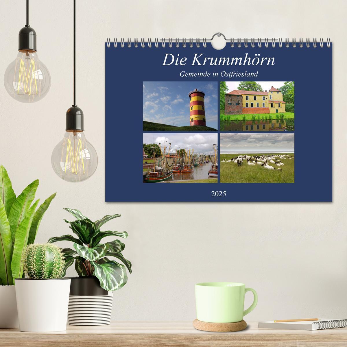 Bild: 9783435456444 | Die Krummhörn Gemeinde in Ostfriesland (Wandkalender 2025 DIN A4...