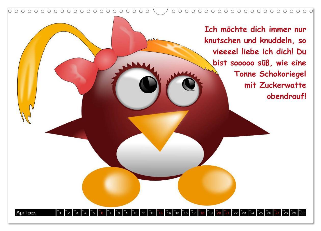 Bild: 9783435735778 | Pinguine im siebten Himmel! (Wandkalender 2025 DIN A3 quer),...