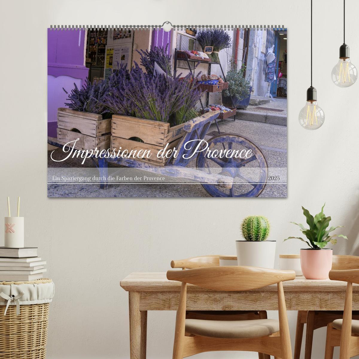 Bild: 9783383866135 | Impressionen der Provence (Wandkalender 2025 DIN A2 quer), CALVENDO...