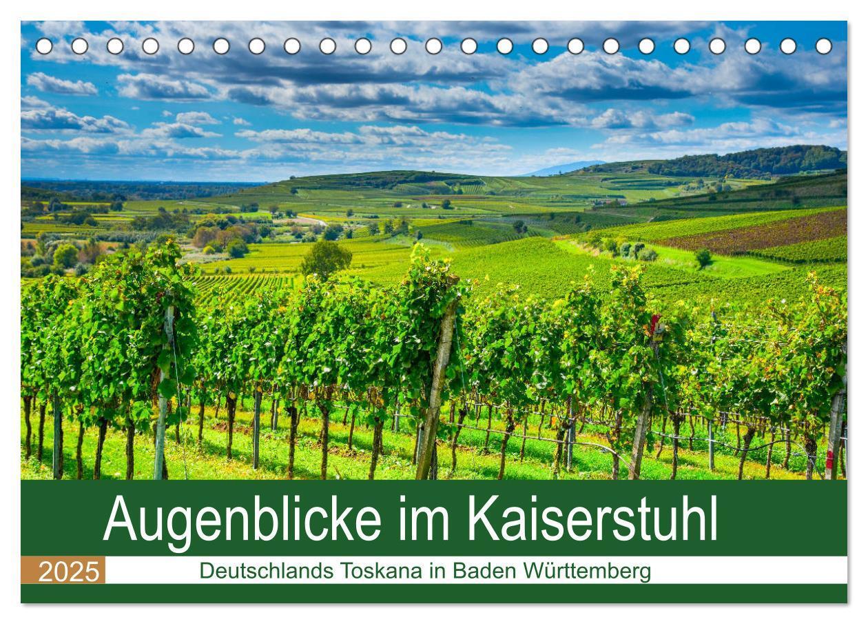 Cover: 9783383794254 | Augenblicke im Kaiserstuhl (Tischkalender 2025 DIN A5 quer),...