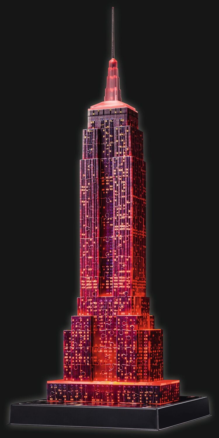 Bild: 4005556125661 | Empire State Building bei Nacht. 3D Puzzle 216 Teile | Spiel | 12566