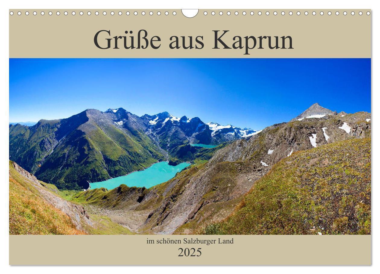 Cover: 9783435401901 | Grüße aus Kaprun (Wandkalender 2025 DIN A3 quer), CALVENDO...