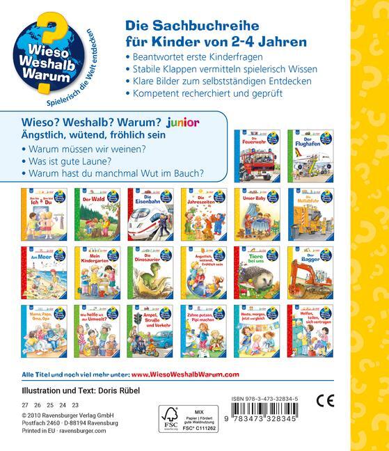 Bild: 9783473328345 | Wieso? Weshalb? Warum? junior, Band 32: Ängstlich, wütend, fröhlich...