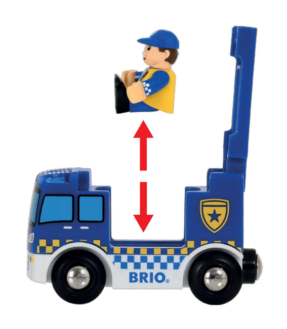 Bild: 7312350338133 | 33813 BRIO Polizeistation mit Einsatzfahrzeug | BRIO® | Spiel | 2017