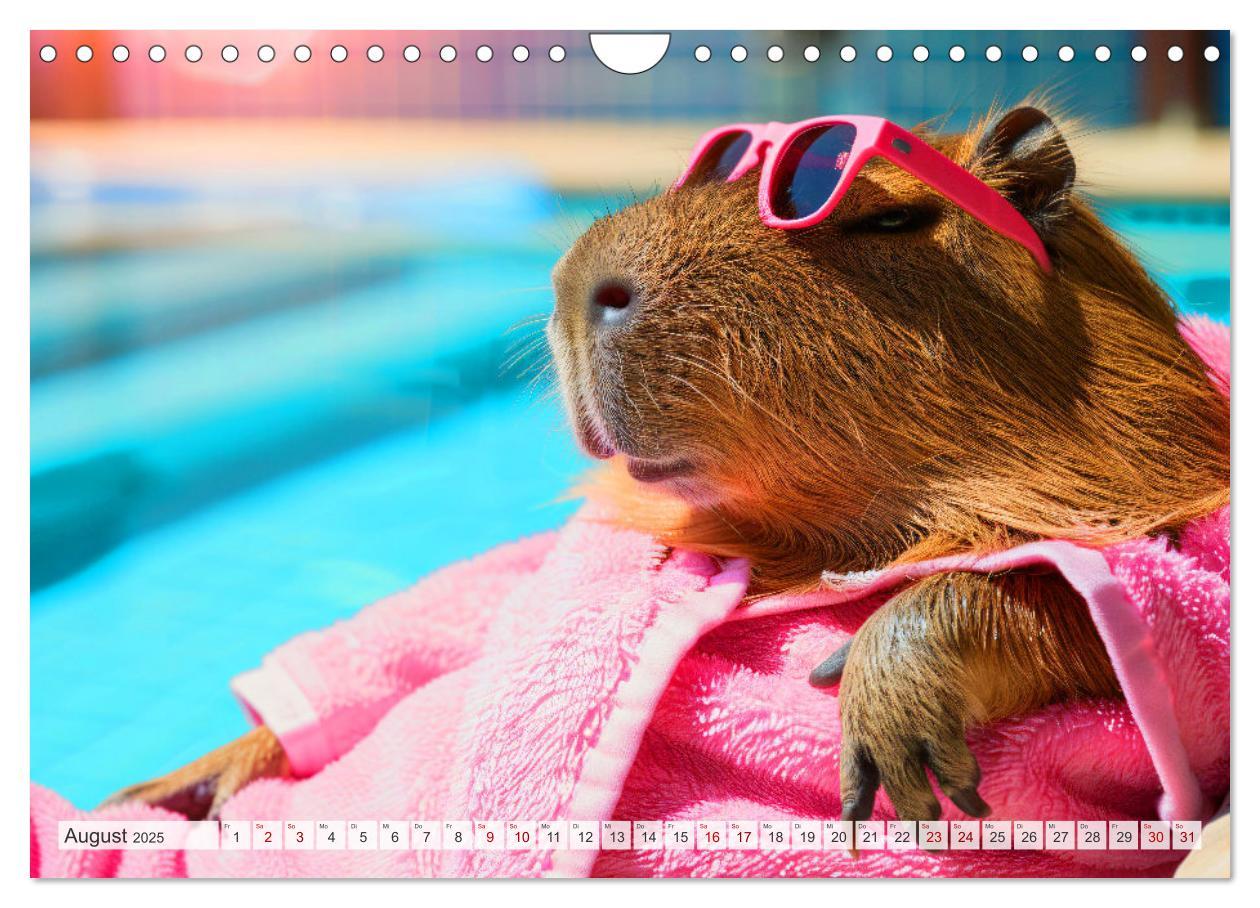 Bild: 9783457163931 | Capybaras im Alltag - Ein Jahr voller Abenteuer (Wandkalender 2025...