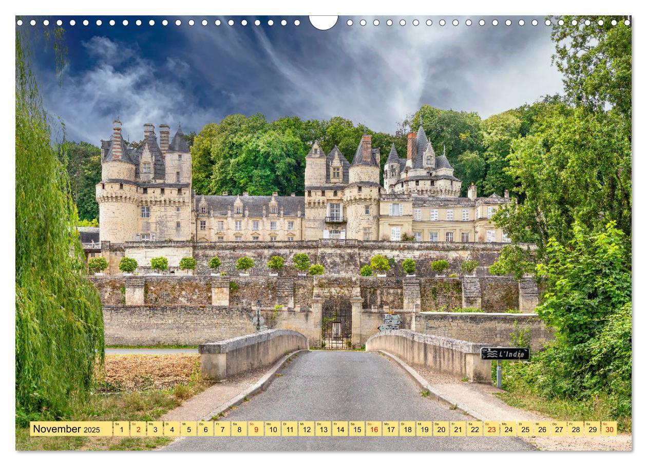 Bild: 9783383800320 | Châteaux. Im Tal der Loire (Wandkalender 2025 DIN A3 quer),...