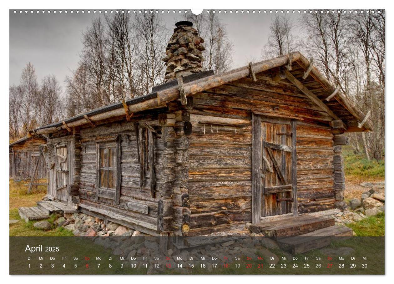 Bild: 9783435776863 | Lappland 2025 (Wandkalender 2025 DIN A2 quer), CALVENDO Monatskalender