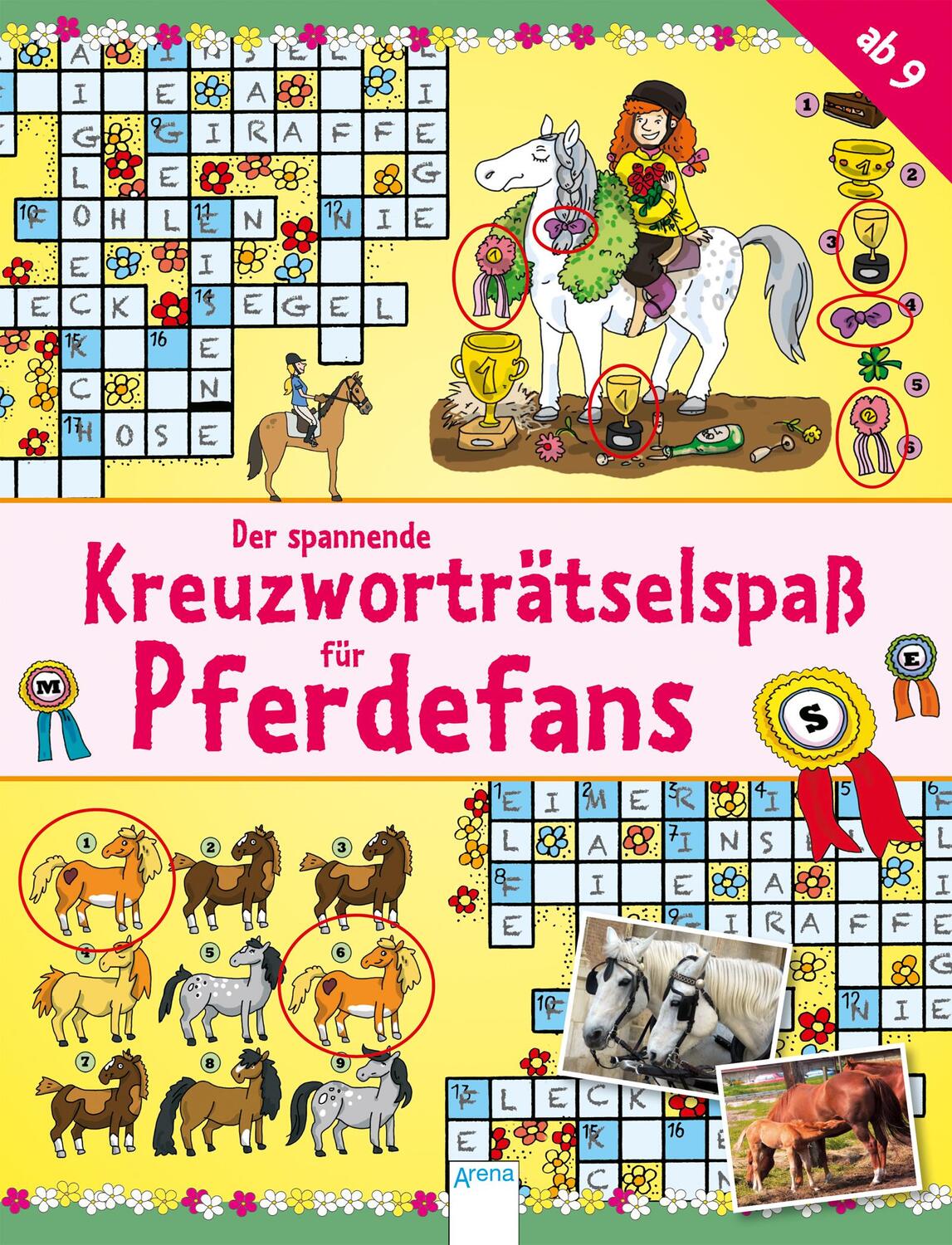 Cover: 9783401711201 | Der spannende Kreuzworträtselspaß für Pferdefans | Taschenbuch | 2017