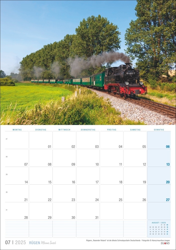 Bild: 9783964023483 | Rügen ...meine Insel Kalender 2025 | Kalender | 13 S. | Deutsch | 2025