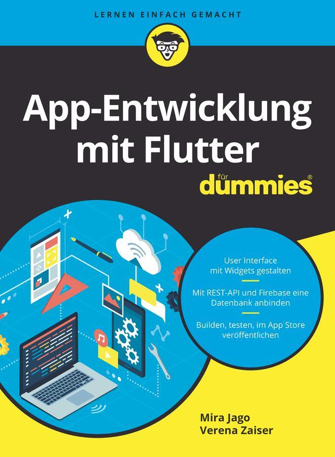 Cover: 9783527720293 | App-Entwicklung mit Flutter für Dummies | Mira Jago (u. a.) | Buch