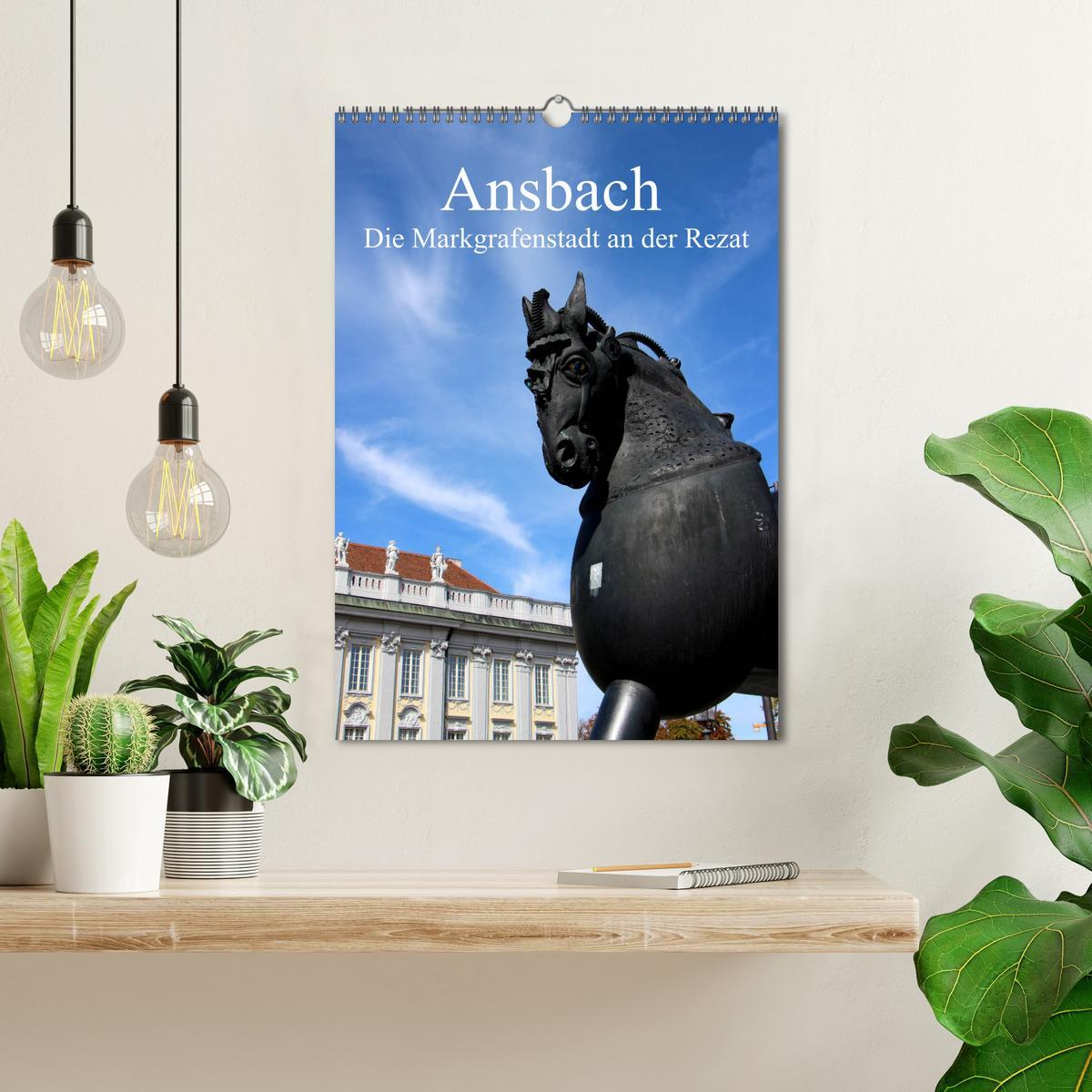 Bild: 9783435973330 | Ansbach - Die Markgrafenstadt an der Rezat (Wandkalender 2025 DIN...