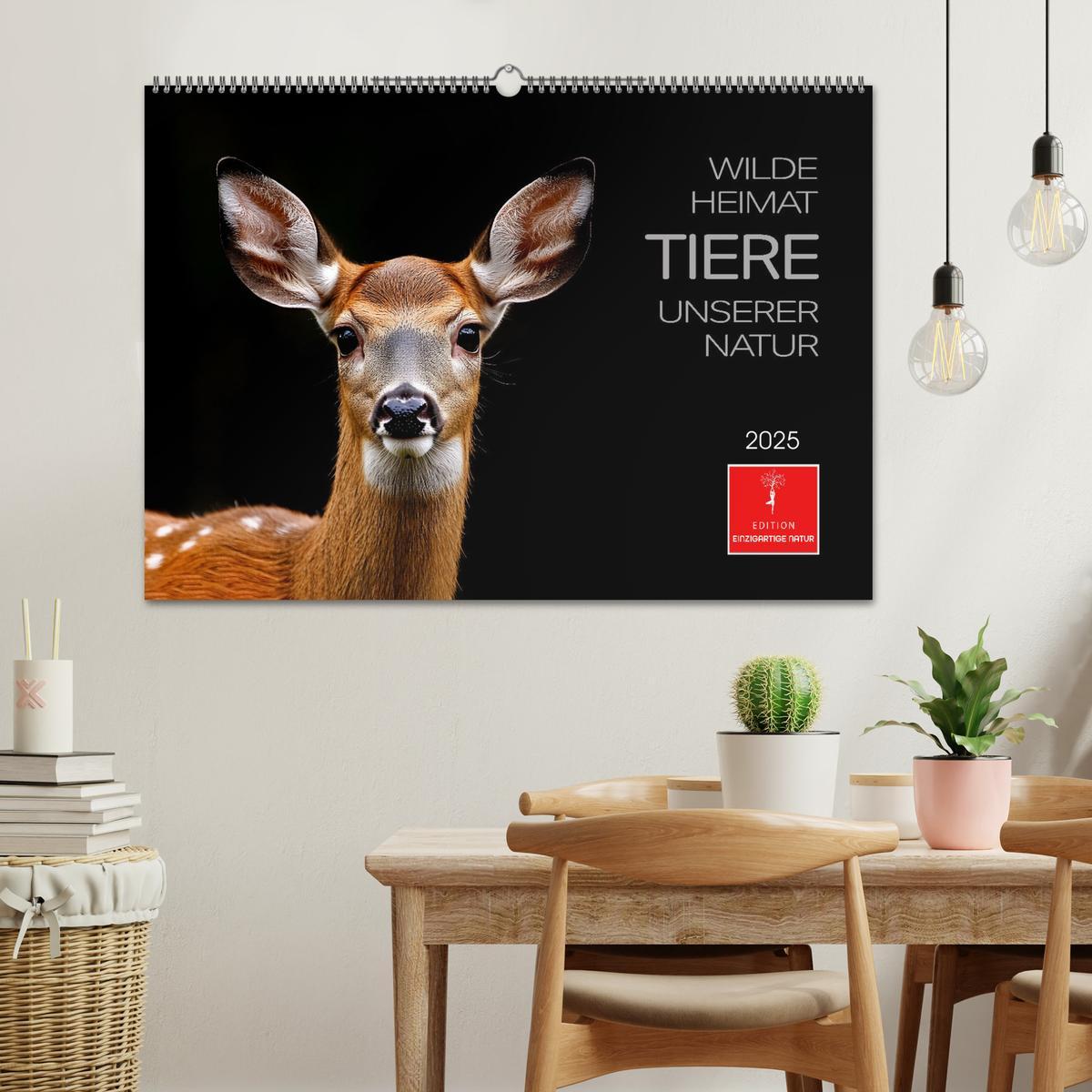 Bild: 9783457223260 | Wilde Heimat - Tiere unserer Natur (Wandkalender 2025 DIN A2 quer),...