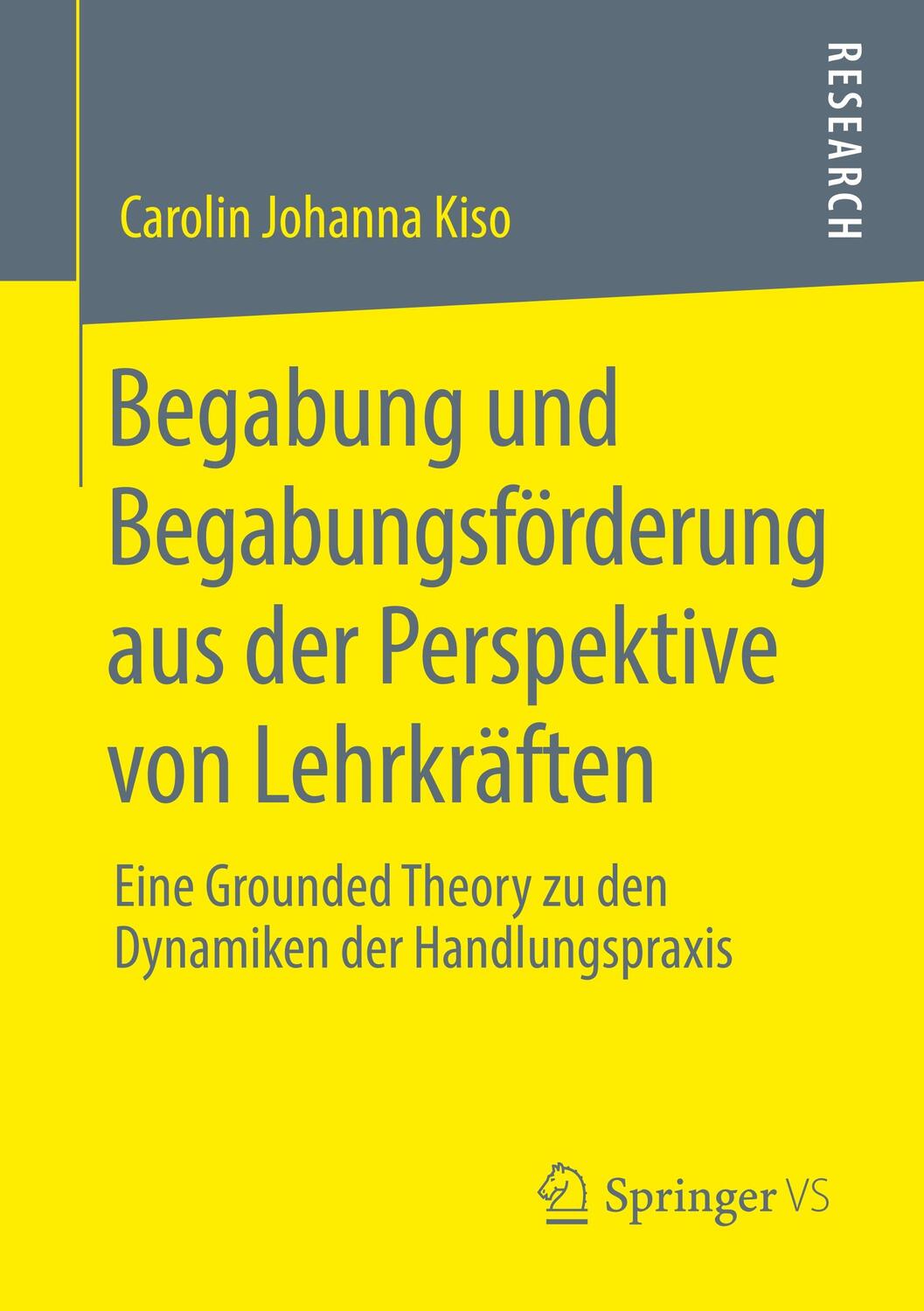 Cover: 9783658280437 | Begabung und Begabungsförderung aus der Perspektive von Lehrkräften