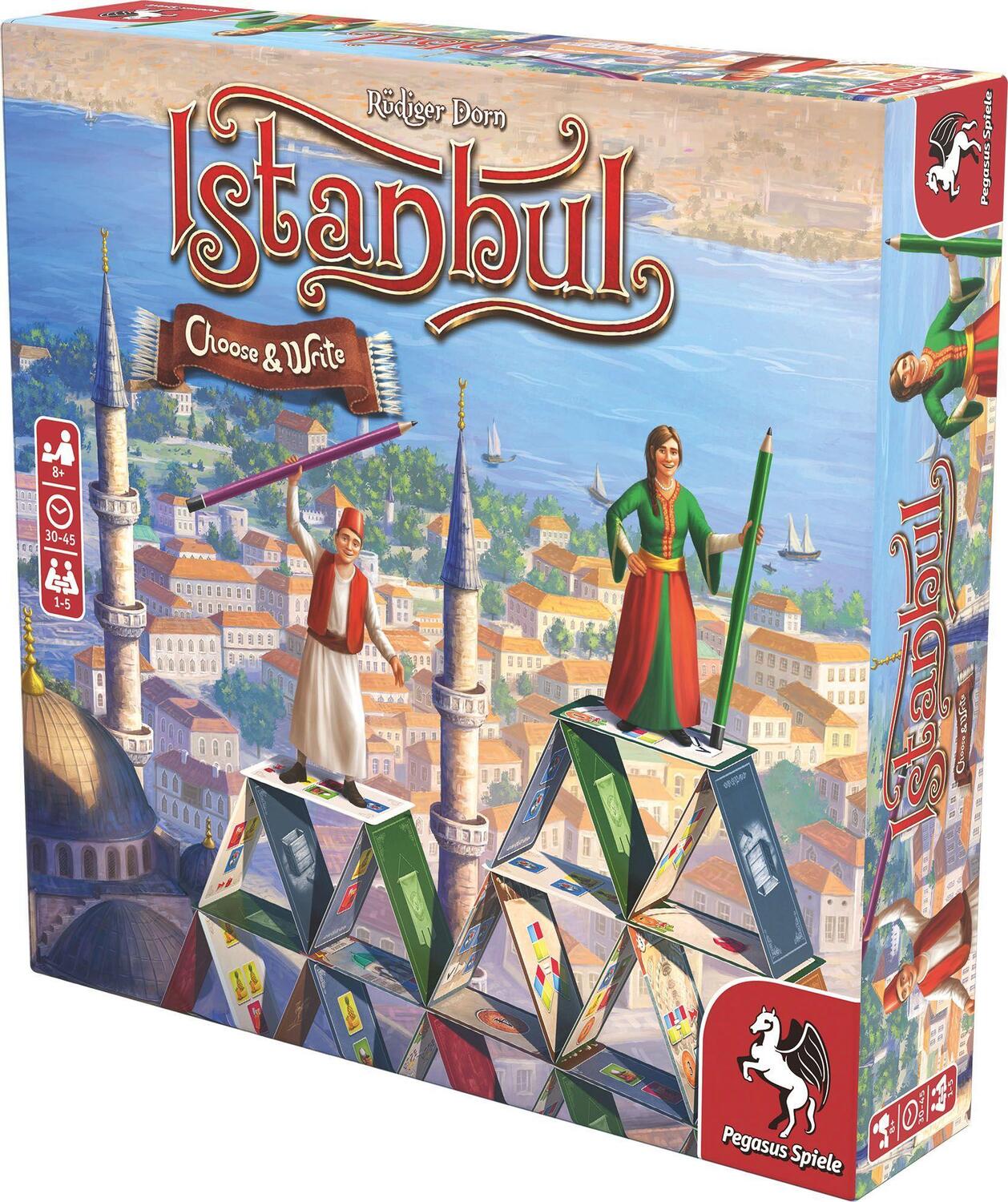 Bild: 4250231735615 | Istanbul - Choose & Write | Spiel | Deutsch | 2023 | Pegasus