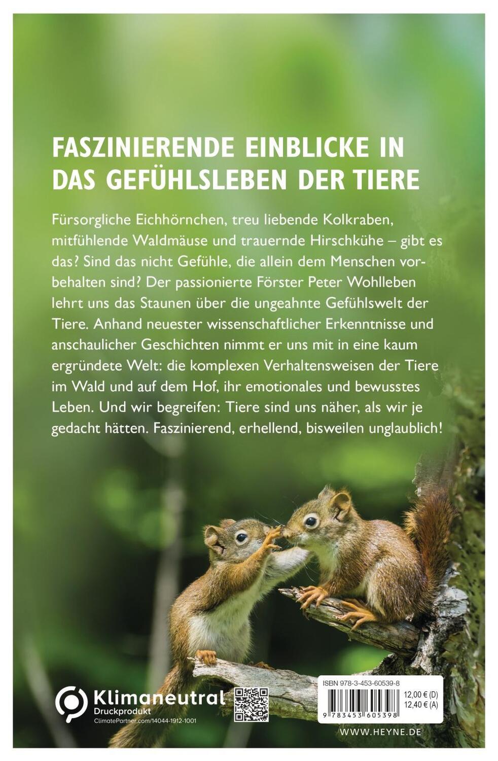 Bild: 9783453605398 | Das Seelenleben der Tiere | Peter Wohlleben | Taschenbuch | Deutsch