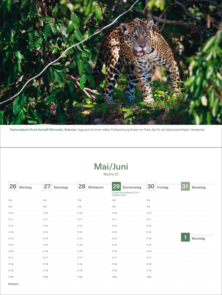 Bild: 9783965913714 | Das Naturerbe der Welt - KUNTH Tischkalender 2025 | Kalender | 54 S.