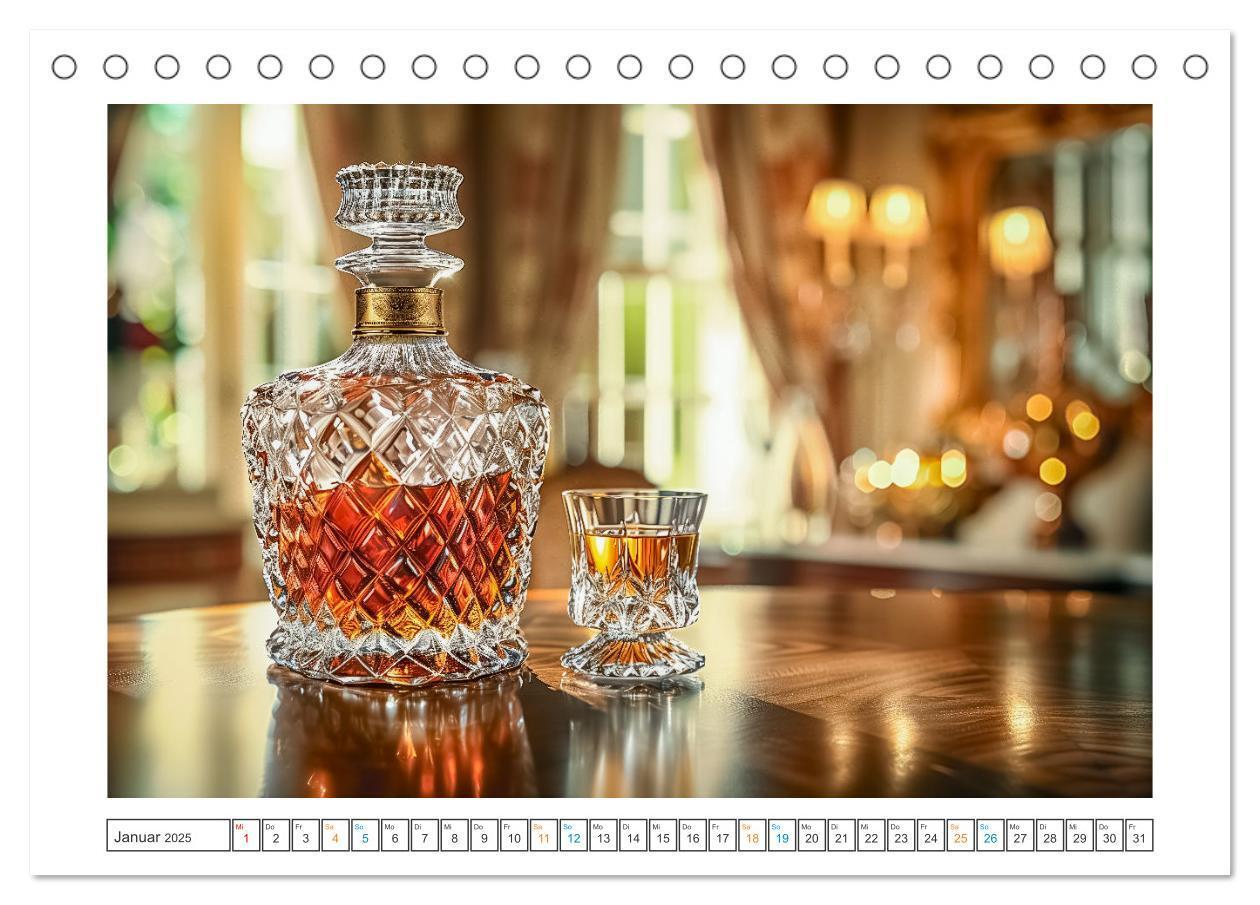 Bild: 9783457135983 | Spirit of Whisky (Tischkalender 2025 DIN A5 quer), CALVENDO...