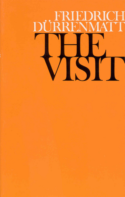 Cover: 9780224009140 | The Visit | Friedrich Durrenmatt | 2017 | KNV Besorgung