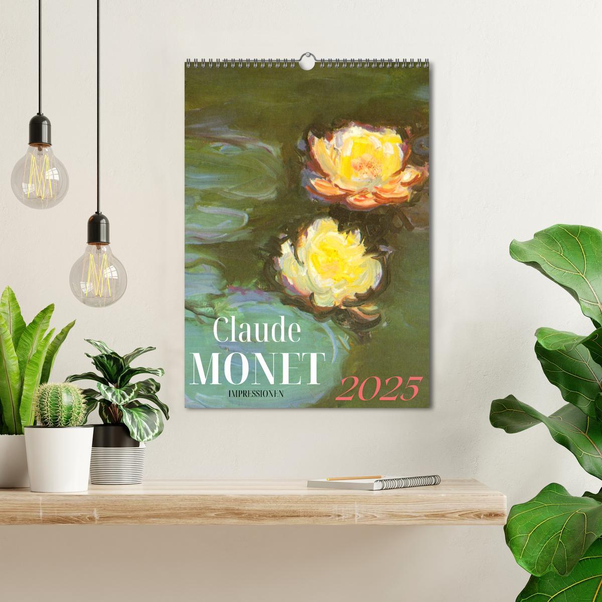 Bild: 9783457225295 | Claude Monet Impressionen (Wandkalender 2025 DIN A3 hoch), CALVENDO...