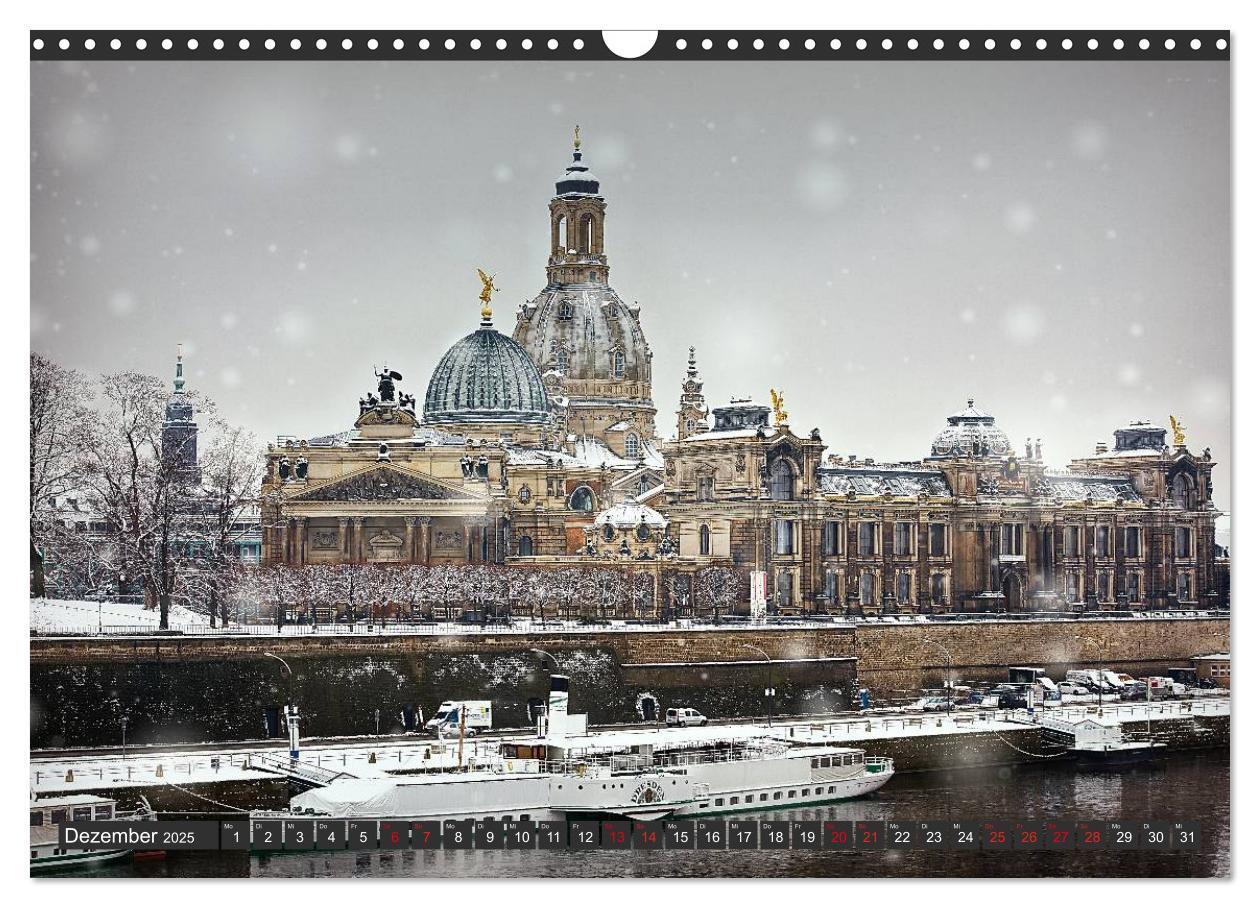 Bild: 9783435734559 | Dresden - Die Frauenkirche (Wandkalender 2025 DIN A3 quer),...