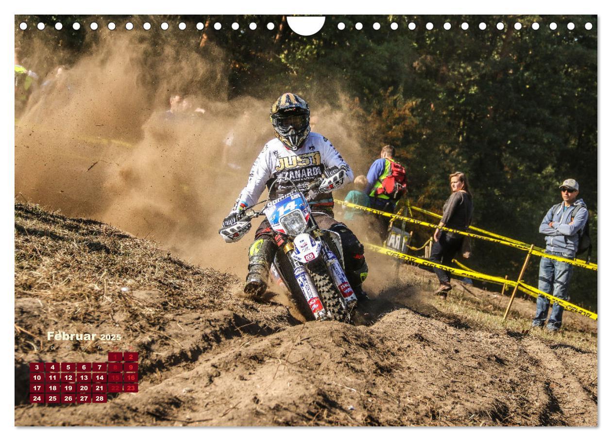 Bild: 9783435105809 | Enduro Mit Speed durch`s Gelände (Wandkalender 2025 DIN A4 quer),...