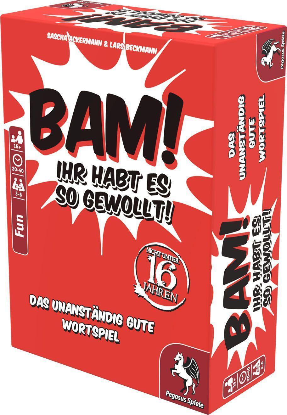 Bild: 4250231712562 | Bam! - Ihr habt es so gewollt! | Spiel | Deutsch | 2017 | Pegasus